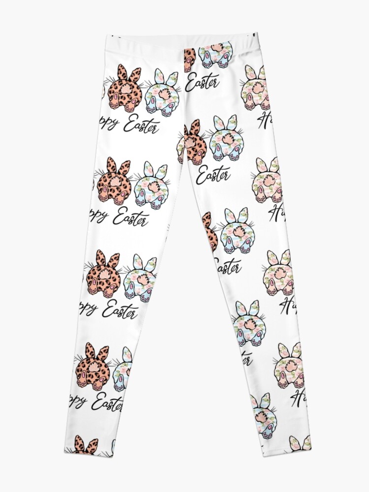 Disover Bunny Pastel Spring Hunt Eggs Rabbit Happy Easter Day - Happy Easter Day Leggings