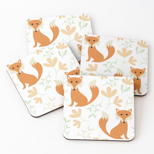 Item preview, Fox in Flowers, Floral Orange Fox designed and sold by MellyEvans.