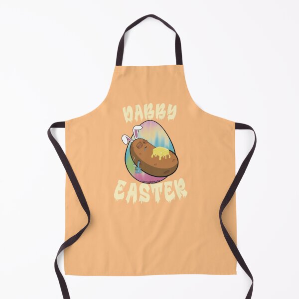 Item preview, Dabby Easter-Funny Stoner Cartoon-Baked Potato Doing Dabs from a Dab Rig-Tie Dye Easter Egg designed and sold by YomeHayin.