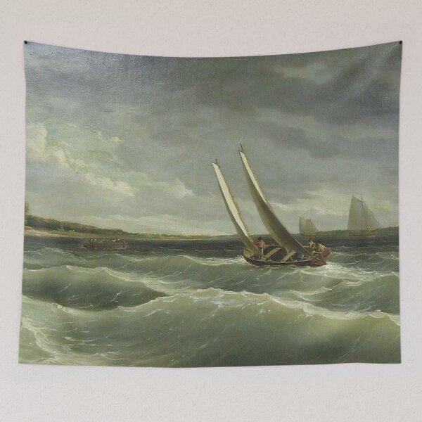 Item preview, Braving the Storm: Sailboats Conquer the Choppy Seas designed and sold by SweetMySpot.