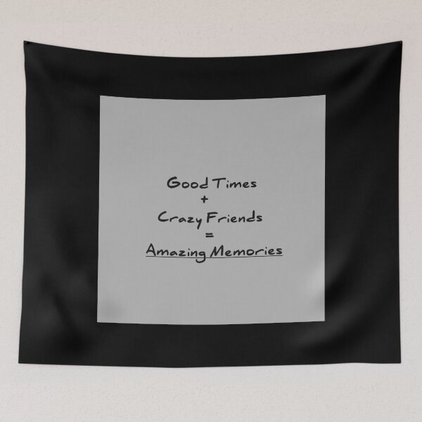 Item preview, Good Times + Crazy Friends = Amazing Memories  Chiffon Top designed and sold by shultzppbosm.