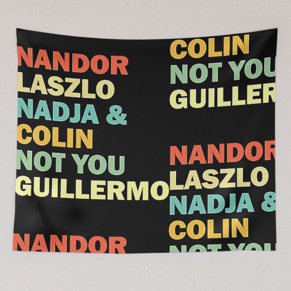 Item preview, Nandor Laszlo Nadja And Colin Not You Guillermo - Retrocolor designed and sold by Burgos Connolly.