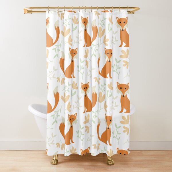 Item preview, Fox in Flowers, Floral Orange Fox designed and sold by MellyEvans.