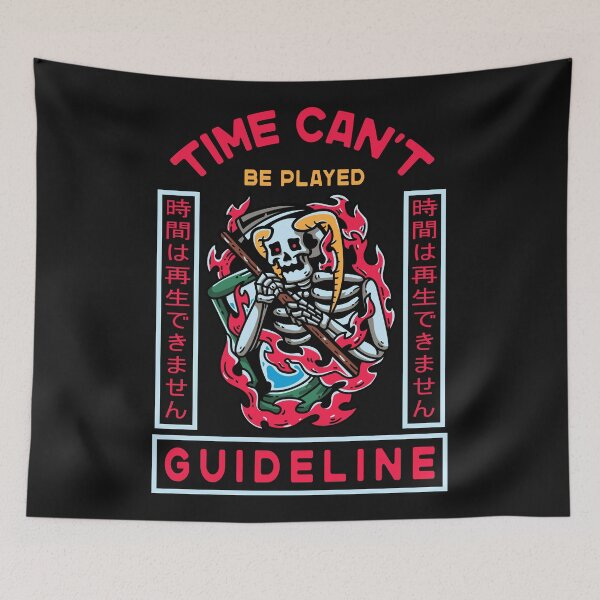 Item preview, TIME CAN'T SHIRT - GUIDELINE Essential T-Shirt designed and sold by lacasic.