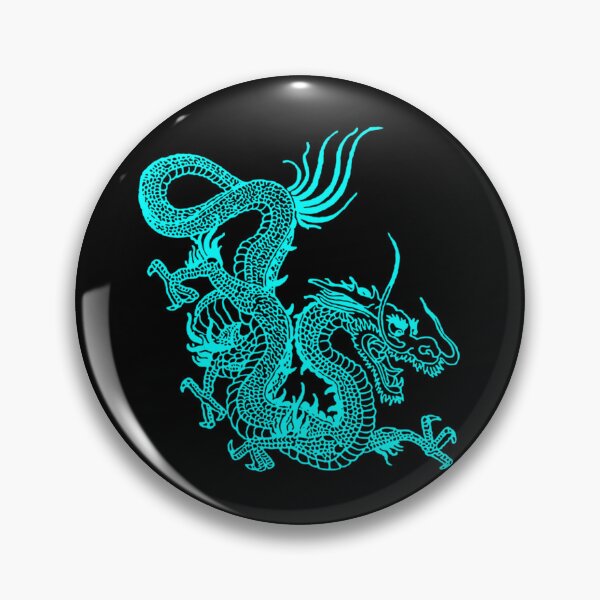 Item preview, Dragon chinois turquoise . classique designed and sold by feyhnvfeijoo.