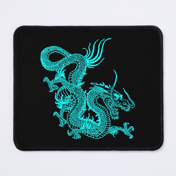 Item preview, Dragon chinois turquoise . classique designed and sold by feyhnvfeijoo.
