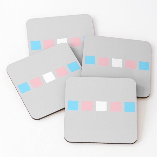 Item preview, Transgender Pride - Squares designed and sold by MismatchMedley.