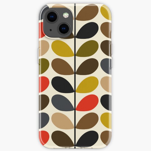 orla kiely multi stem ,floral patterns iPhone Soft Case