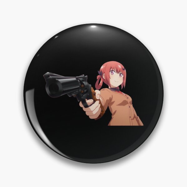 Item preview, Satania holding a gun from Gabriel Dropout Classic . designed and sold by layerrdbargo.