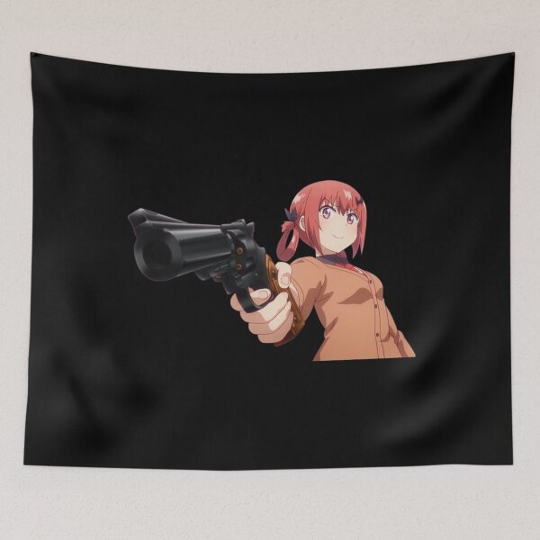 Item preview, Satania holding a gun from Gabriel Dropout Classic . designed and sold by layerrdbargo.