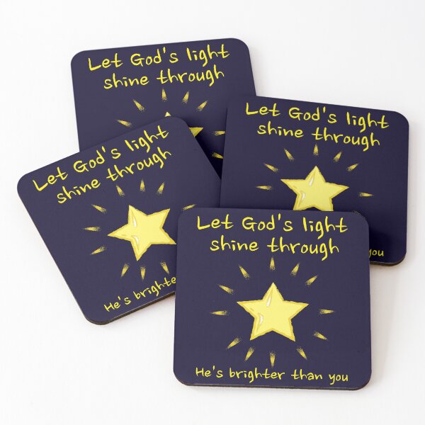 Item preview, Let God´s Light Shine Through. Religious Irony designed and sold by Rebel-Design.