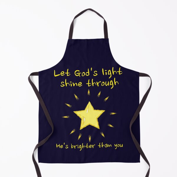 Item preview, Let God´s Light Shine Through. Religious Irony designed and sold by Rebel-Design.