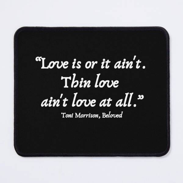 Item preview, ''Love is or it ain't" designed and sold by BOOKaPORTA.