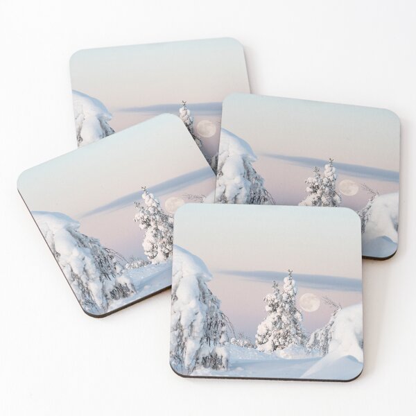 Item preview, Winter Moon Lapland Finland designed and sold by PhotosByVille.
