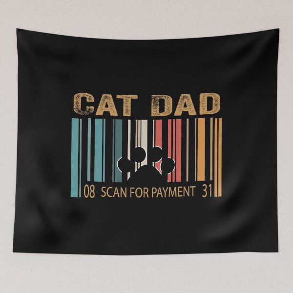 Item preview,  Cat Dad Scan For Payment designed and sold by boyastore.
