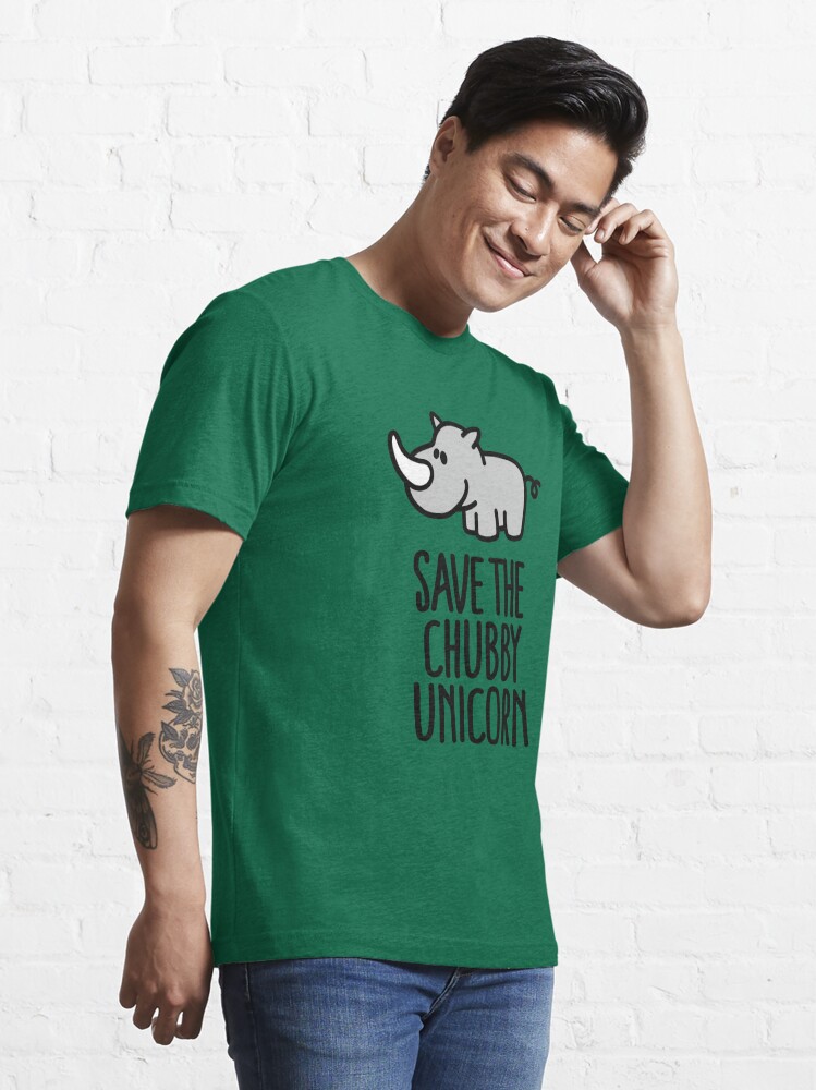 Save the chubby unicorn Essential T-Shirt for Sale by