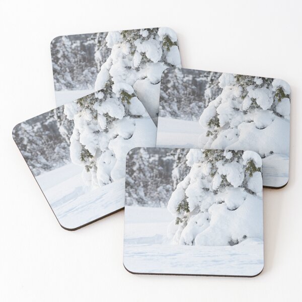 Item preview, Snowy Pine Trees | Winter Lapland Finland designed and sold by PhotosByVille.