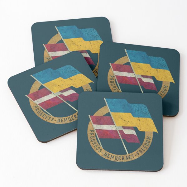 Item preview, Latvia Ukraine - Friendship Emblem designed and sold by Lidra Zehcnas.