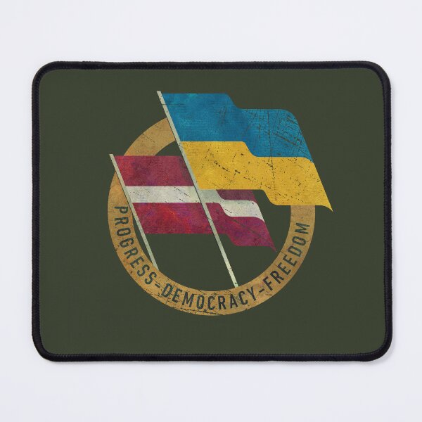 Item preview, Latvia Ukraine - Friendship Emblem designed and sold by Lidra Zehcnas.