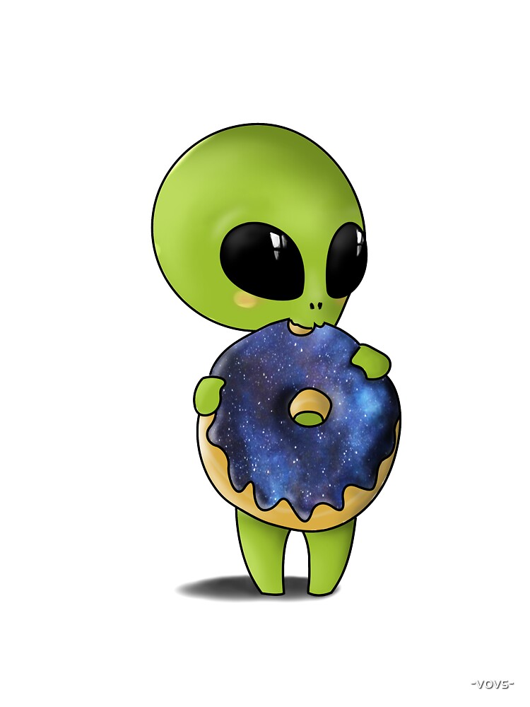 Cute Alien Kids T Shirt By Vovs Redbubble