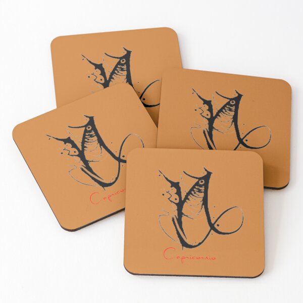 Item preview, tribal capricorn zodiac sign designed and sold by MirallesDiGital.