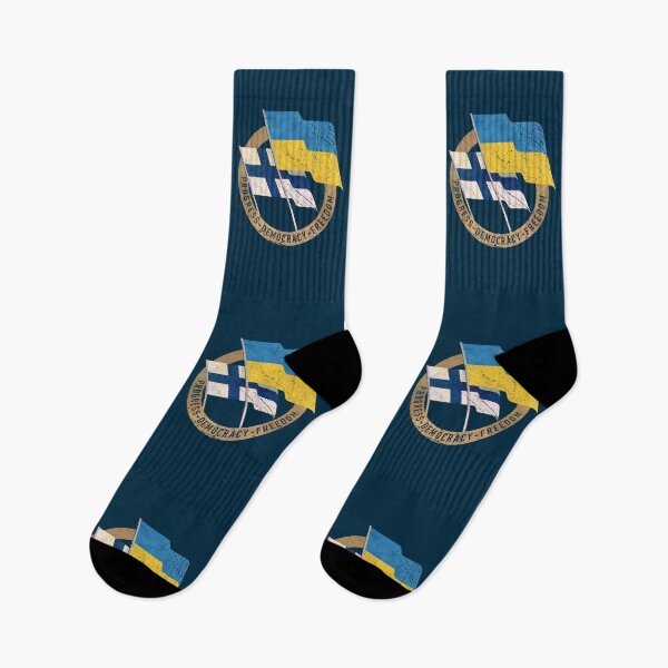 Item preview, Finland Ukraine - Friendship Emblem designed and sold by Lidra Zehcnas.