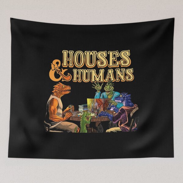 Item preview, Houses and Humans, Funny Dungeons Classic . designed and sold by shultzppbosm.