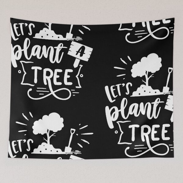 Item preview, let's plant a tree - earth day designed and sold by JaMatt1983.