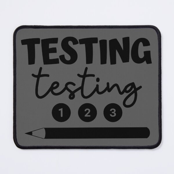 Item preview, Testing testing 123 designed and sold by KARAKATE.