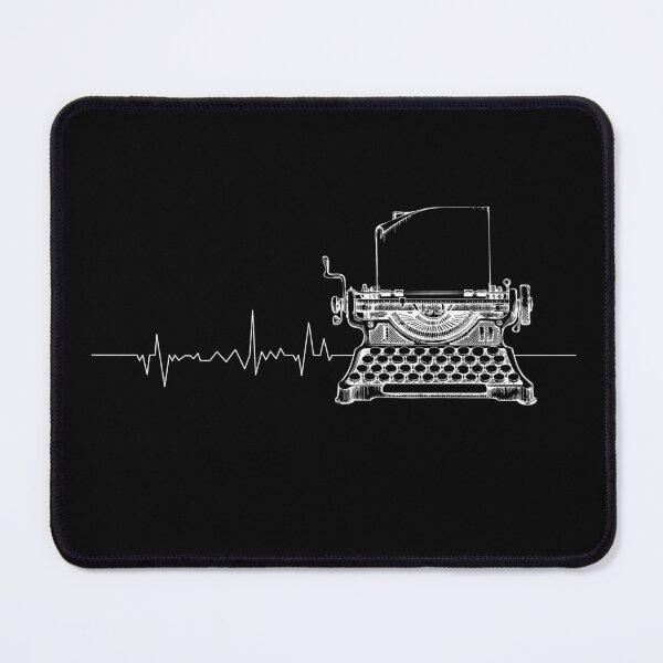 Item preview, Journalist Fiction Writer Writing Vintage Typewriter designed and sold by The Junto Shop.