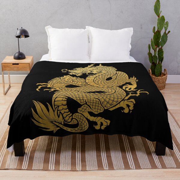 Item preview, Dragon d&x27;or asiatique traditionnel . essentiel designed and sold by feyhnvfeijoo.