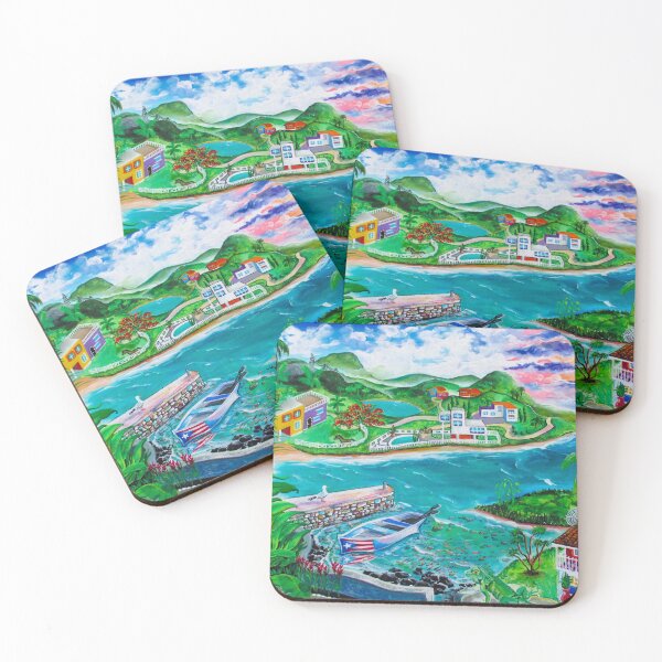 Item preview, Isla del Encanto - Mountains and Countryside of Puerto Rico designed and sold by galina-art.