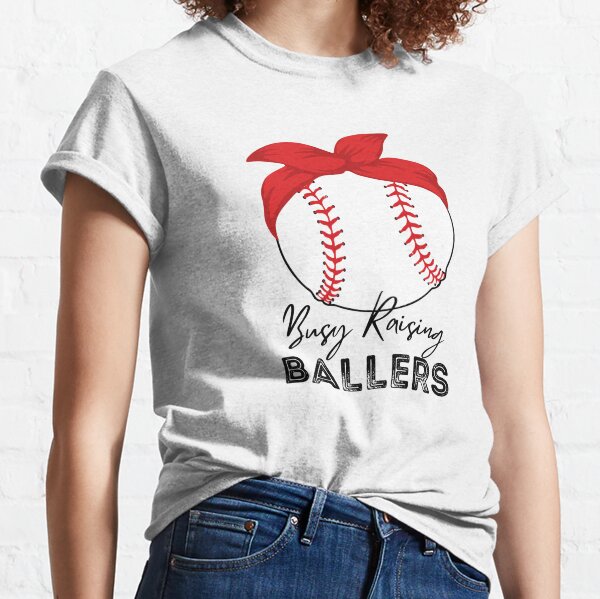  Baseball Family Mom Dad Sister Baller Balls to the Walls Long  Sleeve T-Shirt : Sports & Outdoors