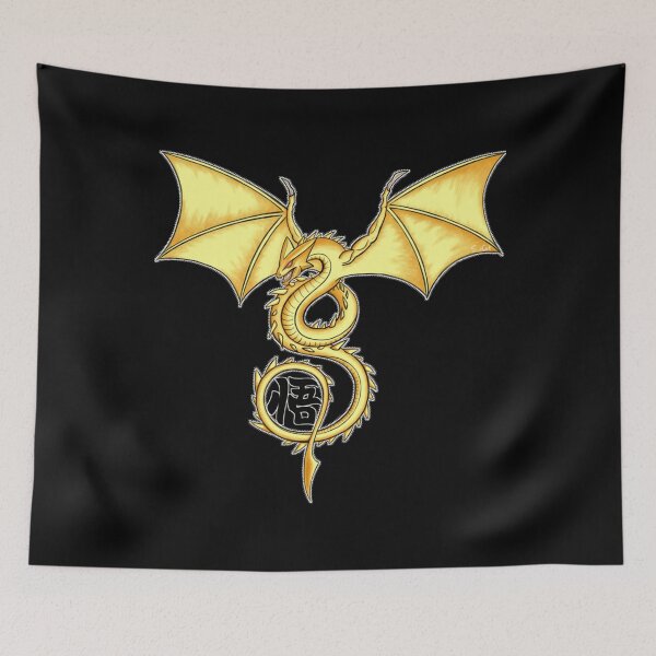 Aperçu de l'œuvre Dragon d&x27;or chanceux . l'essentiel créée et vendue par feyhnvfeijoo.
