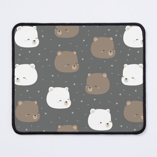 Item preview, Bear and Polar Bear cartoon doodle faces. designed and sold by Kanchan1987.
