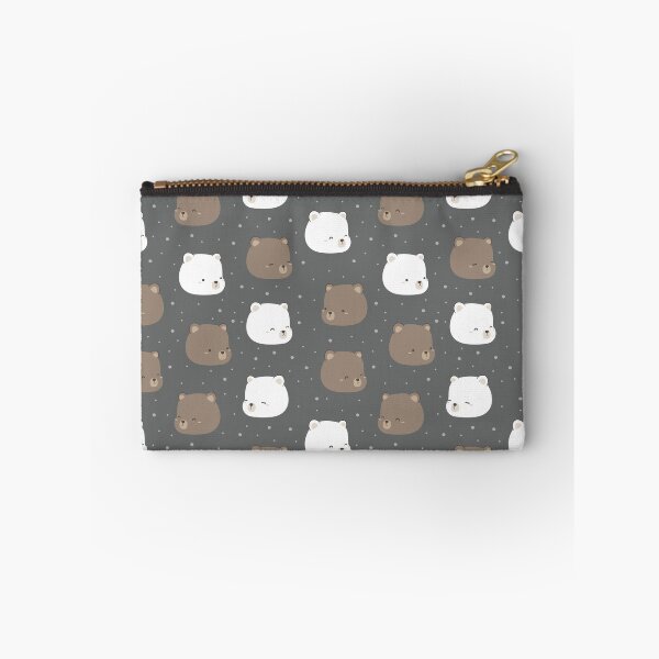 Item preview, Bear and Polar Bear cartoon doodle faces. designed and sold by Kanchan1987.