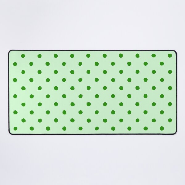 Item preview, Asymmetrical Polka Dots - Green designed and sold by not-just-a-fad.