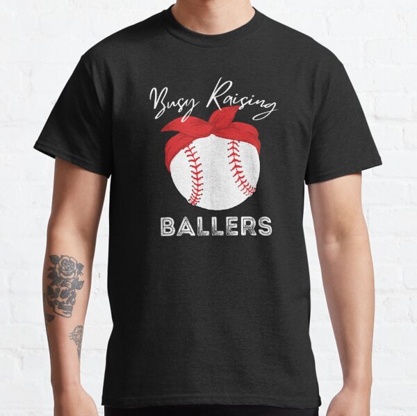  Baseball Family Mom Dad Sister Baller Balls to the Walls Long  Sleeve T-Shirt : Sports & Outdoors