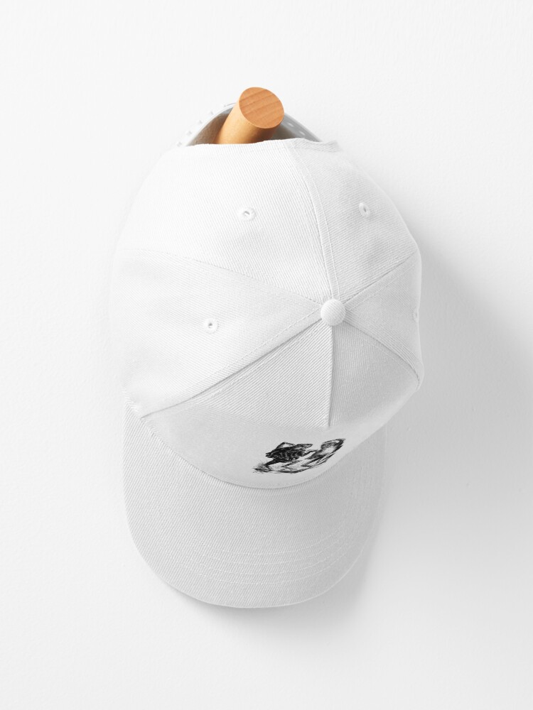 Aperçu 2 sur 7. Casquette avec l'œuvre Grenouilles dansantes créée et vendue par Star5sixx.