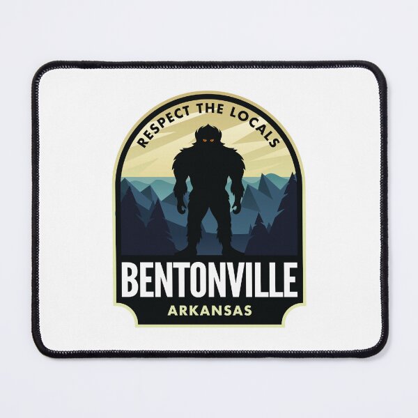 Item preview, Bentonville Arkansas Bigfoot Sasquatch designed and sold by HalpinDesign.