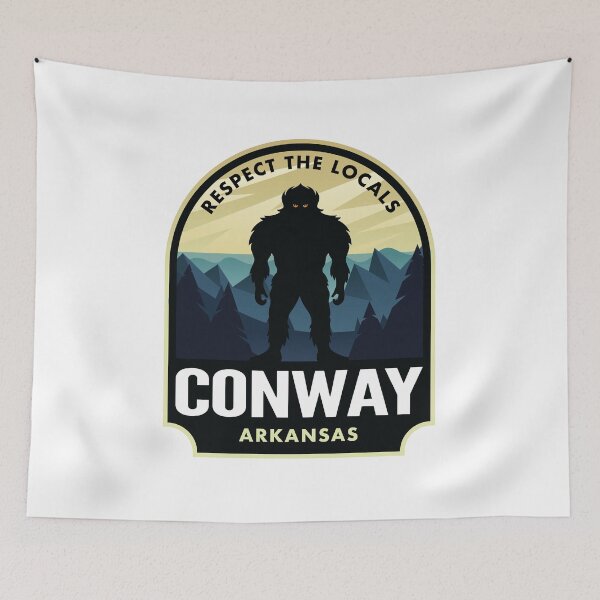 Item preview, Conway Arkansas Bigfoot Sasquatch designed and sold by HalpinDesign.