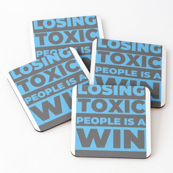 Item preview, Losing toxic people is a win designed and sold by Gill_Shop.
