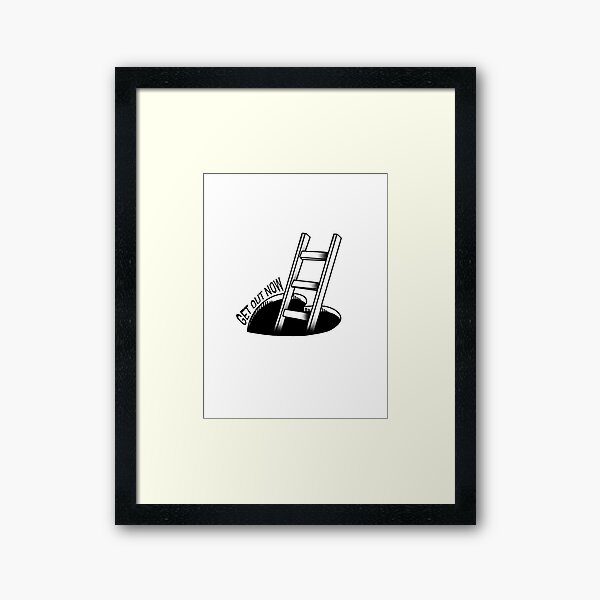Item preview, Get out now designed and sold by mikelsdesigns.