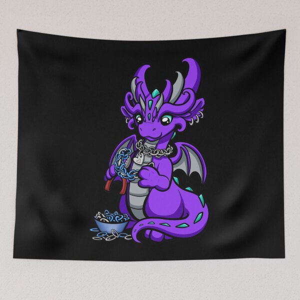 Item preview, Dragon de Chainmaille . classique designed and sold by feyhnvfeijoo.