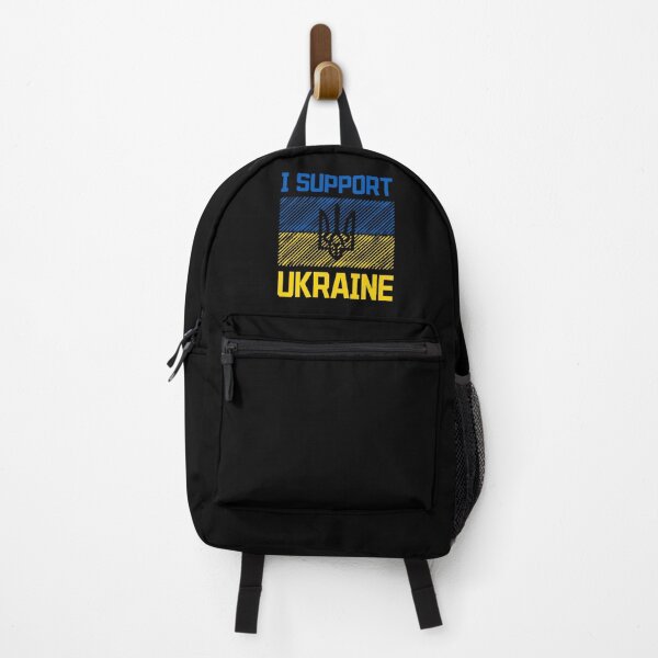 Item preview, I Support Ukraine Ukrainian Flag designed and sold by designbychow.