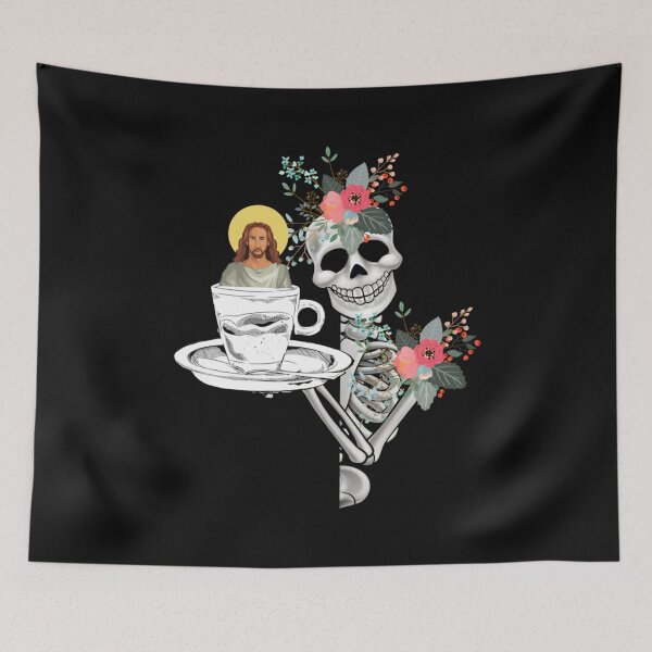 Item preview, All I need is that Bones and Botany skeletton coffee and pi      designed and sold by TedTageStore.