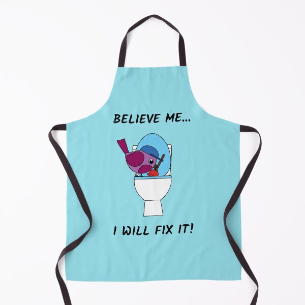 Item preview, Believe Me... I Will Fix It - Plumber Bird designed and sold by BirdAtWork.