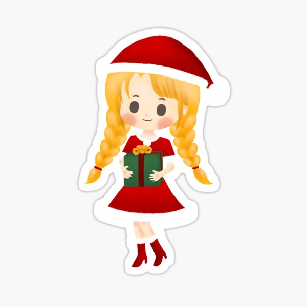 Item preview, Santa Santy girl - Gift, Christmas designed and sold by NaNapolitano.