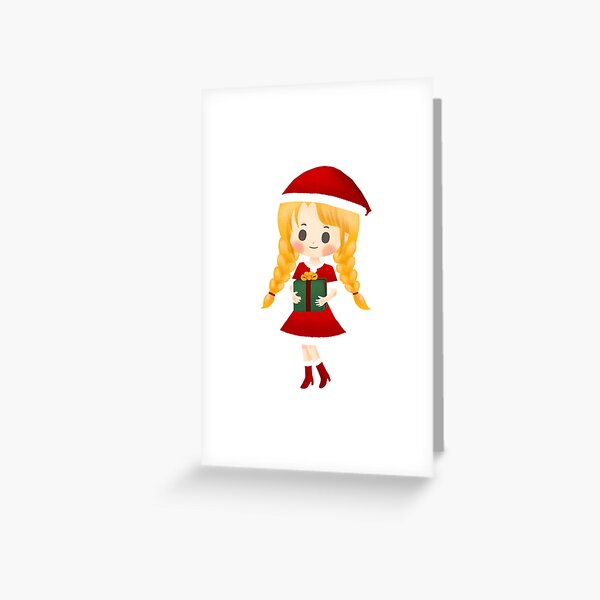 Item preview, Santa Santy girl - Gift, Christmas designed and sold by NaNapolitano.