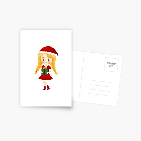 Item preview, Santa Santy girl - Gift, Christmas designed and sold by NaNapolitano.